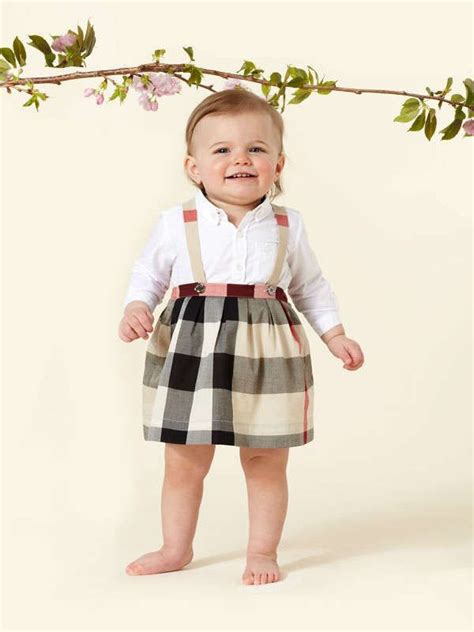 burberry baby girls con cintura|burberry newborn dresses.